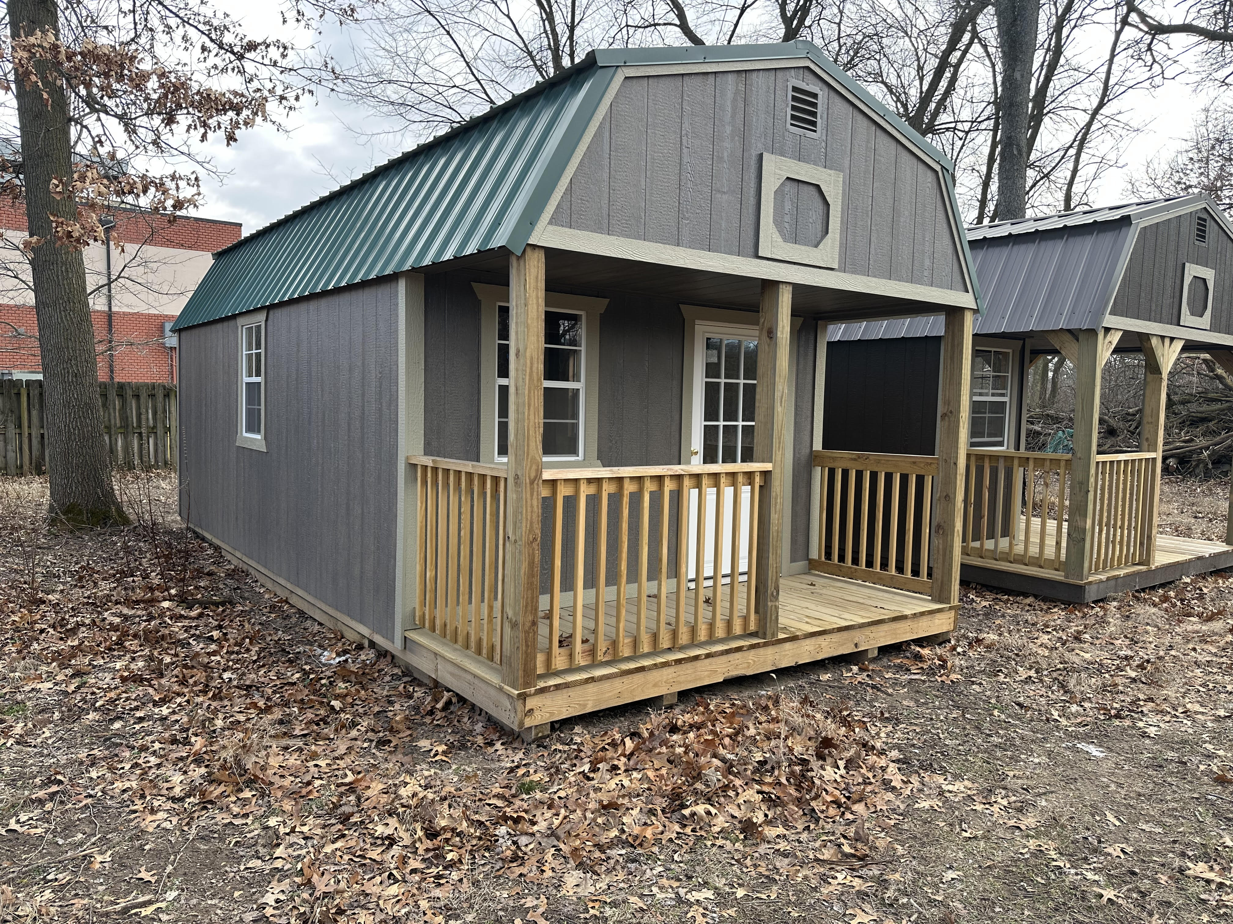 12 x 24 Lofted Barn Cabin – 2
