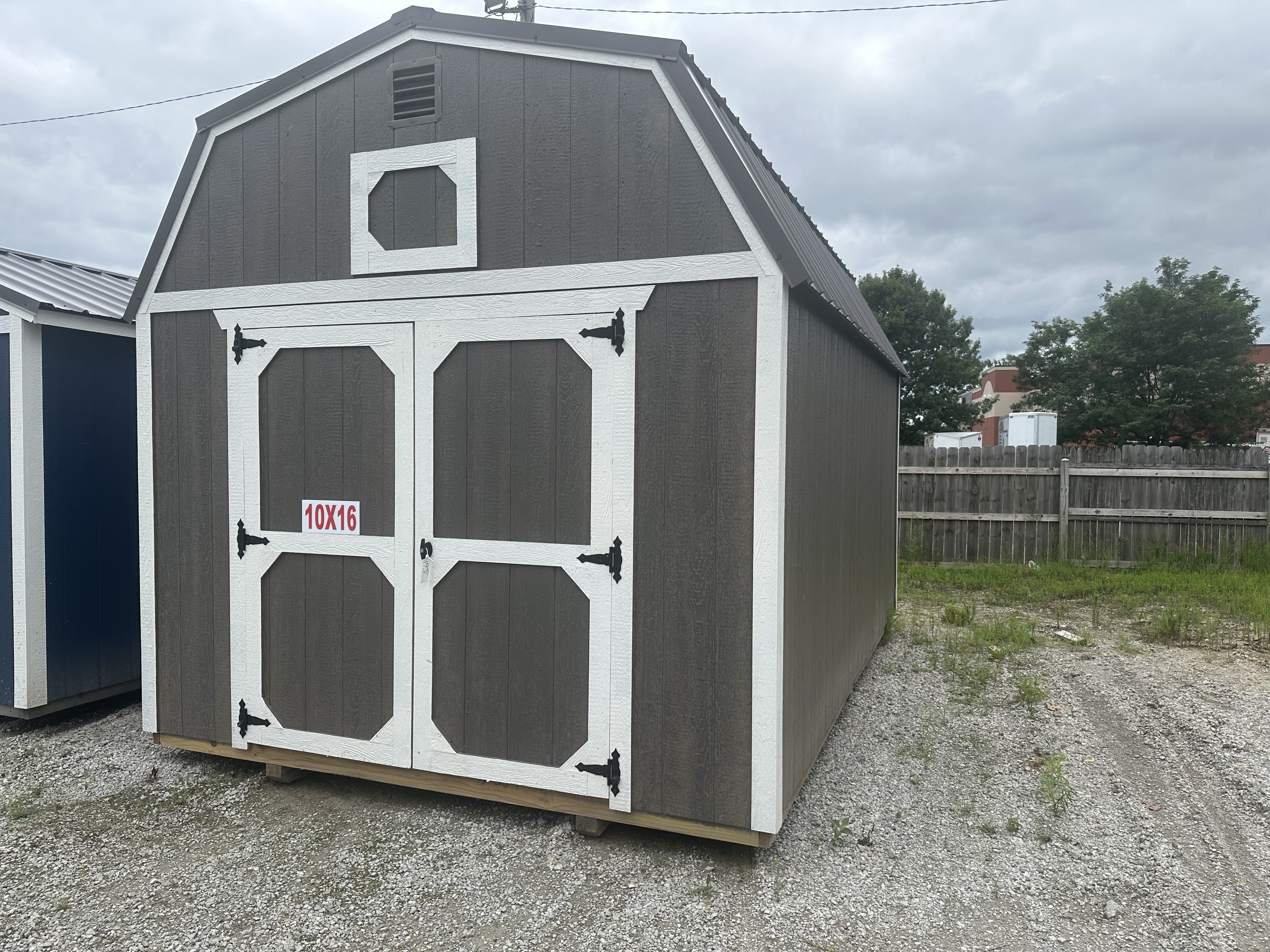 10 x 16 Lofted Barn – 2