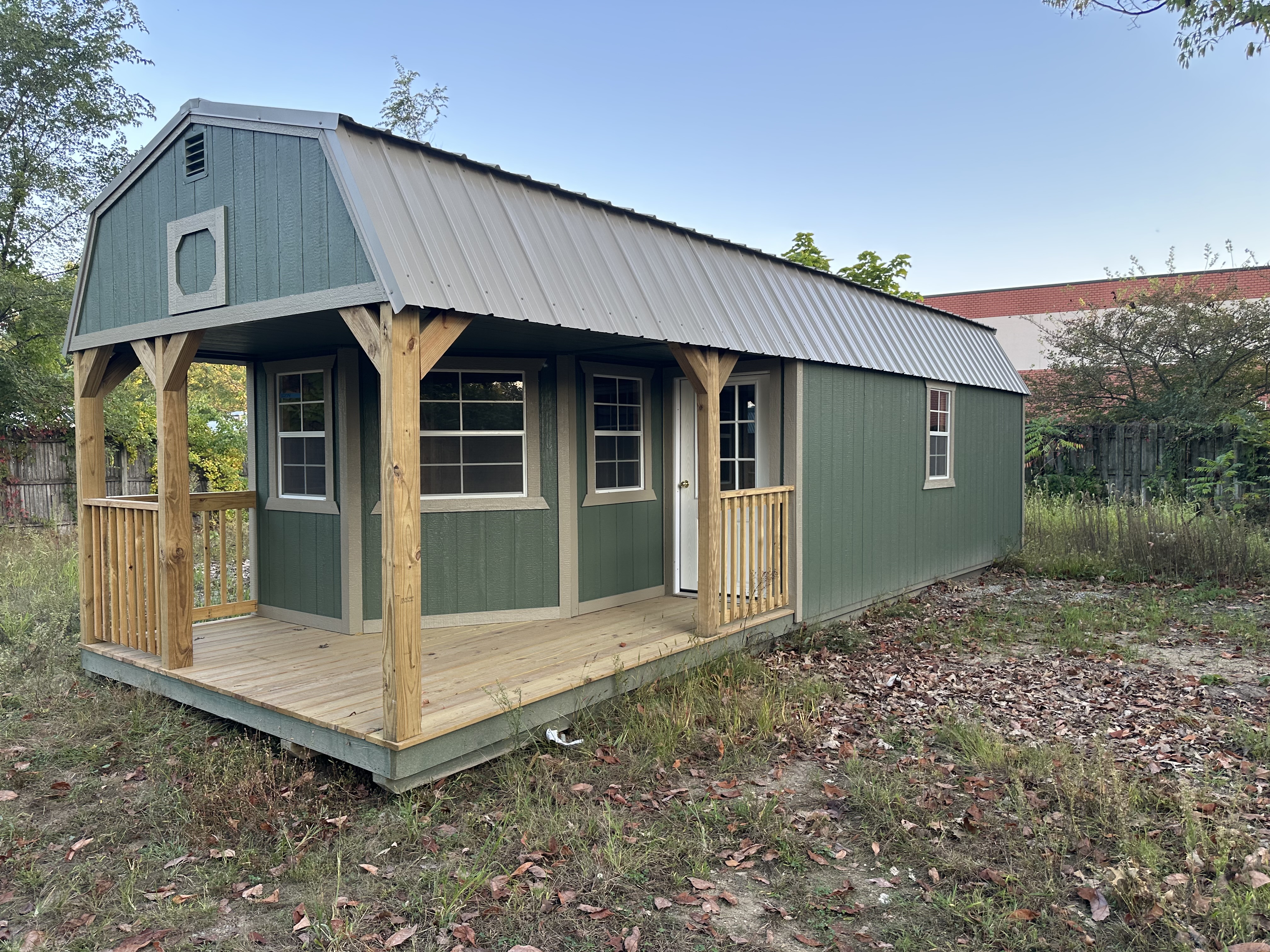 12 x 32 Deluxe Lofted Barn Cabin – 4
