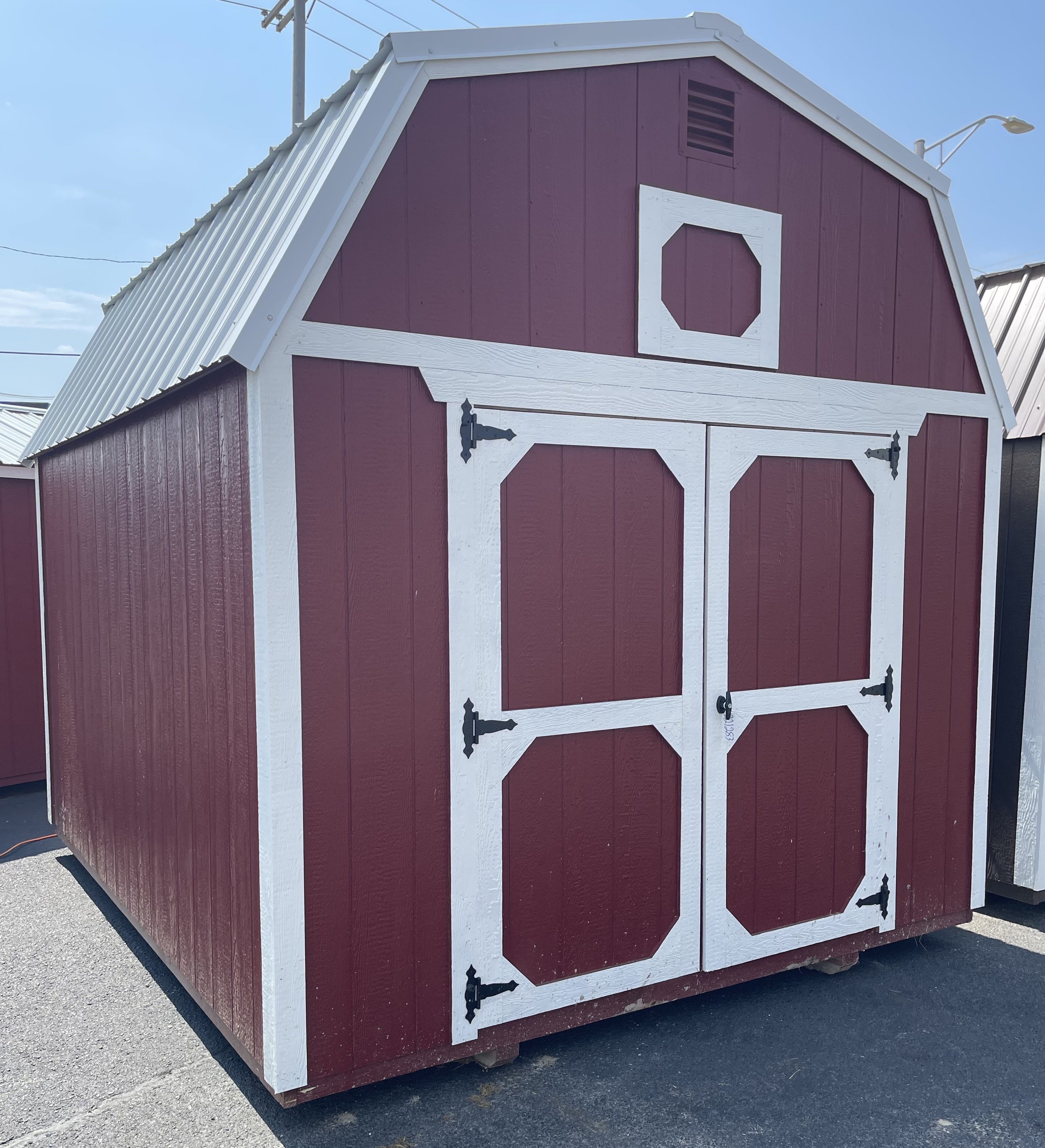 10 x 12 Lofted Barn – photo 6